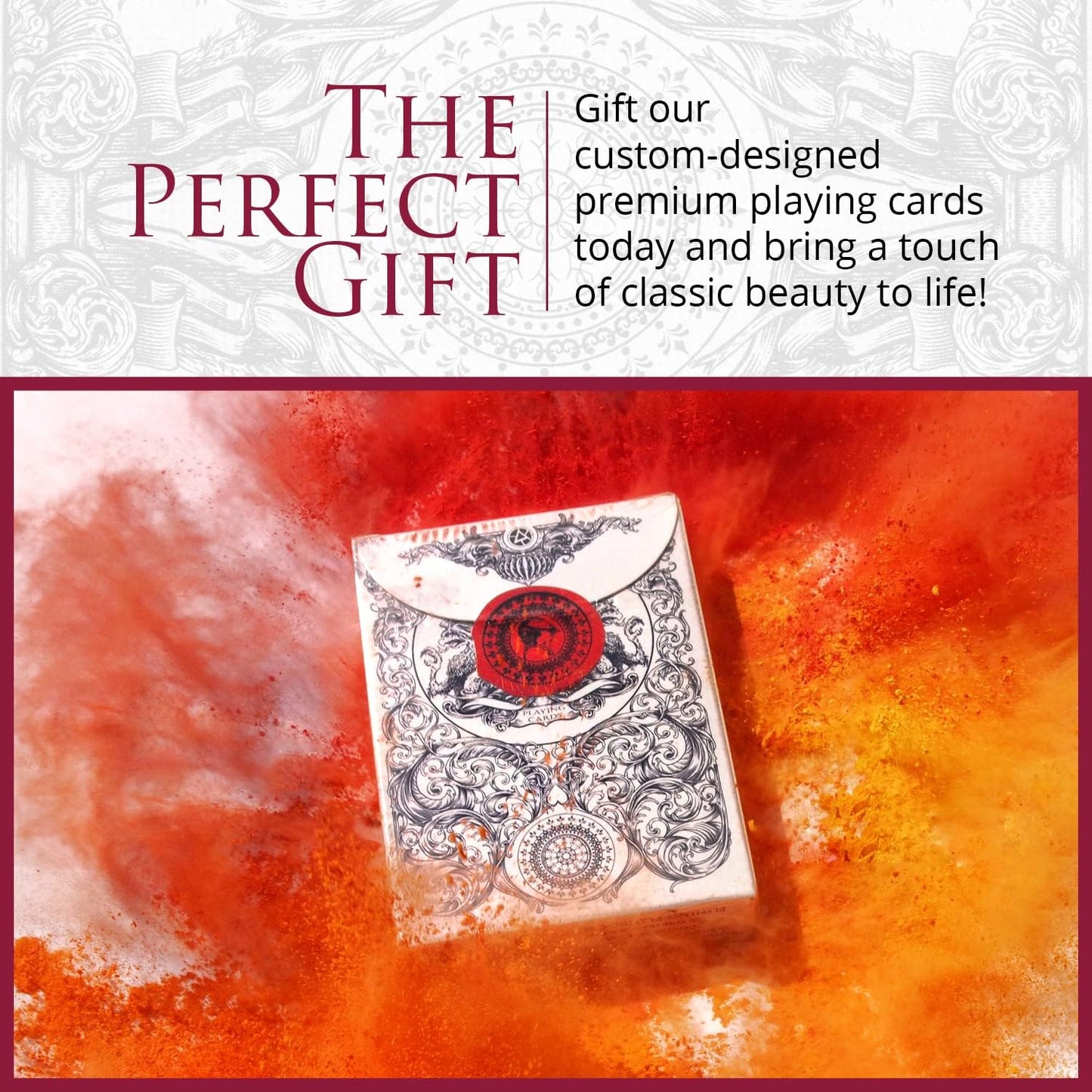 Medieval Playing Cards with Unique Seal and Free Card Game Ebook, Stand Out with Cool Poker Cards, Black Deck of Playing Cards, Unique Illustrated Designs for Kids & Adults, Playing Card Decks