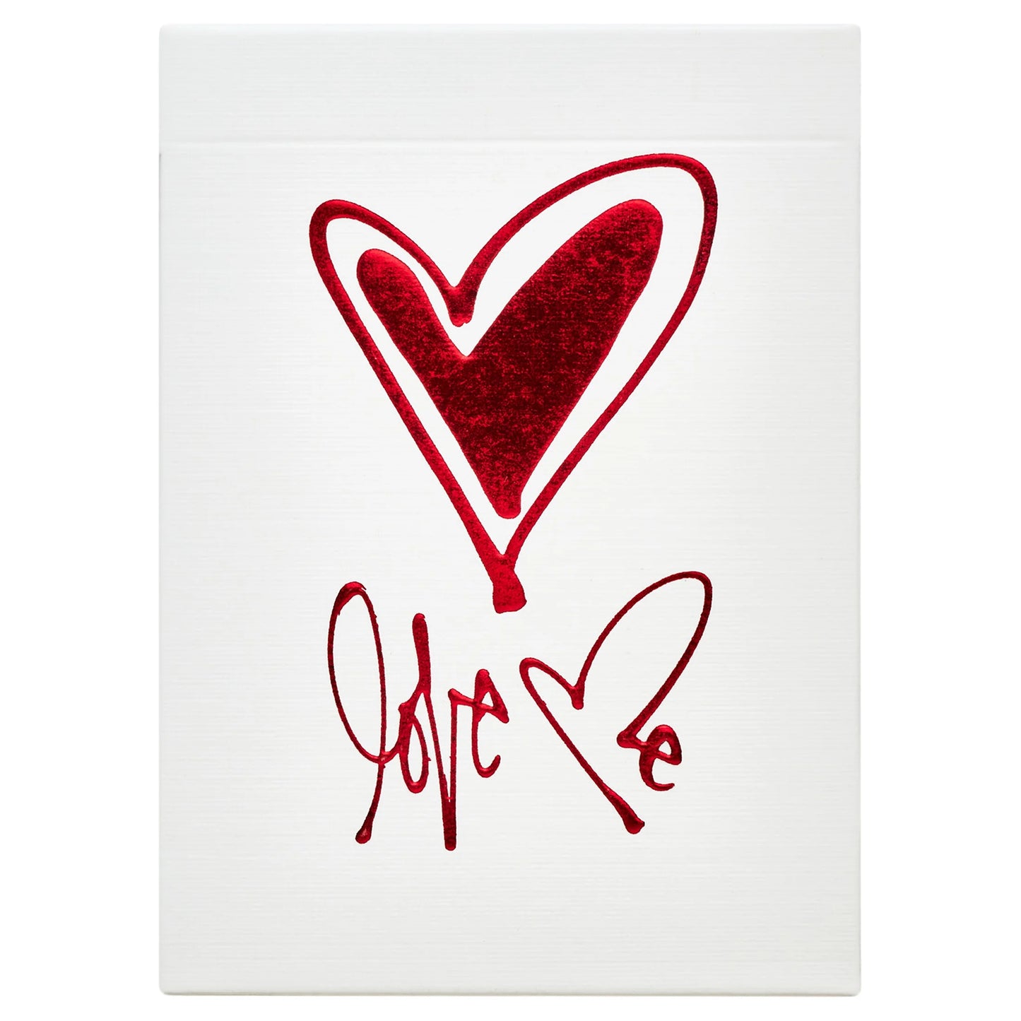 Love Me Street Art Campaign by Curtis Kulig Playing Cards