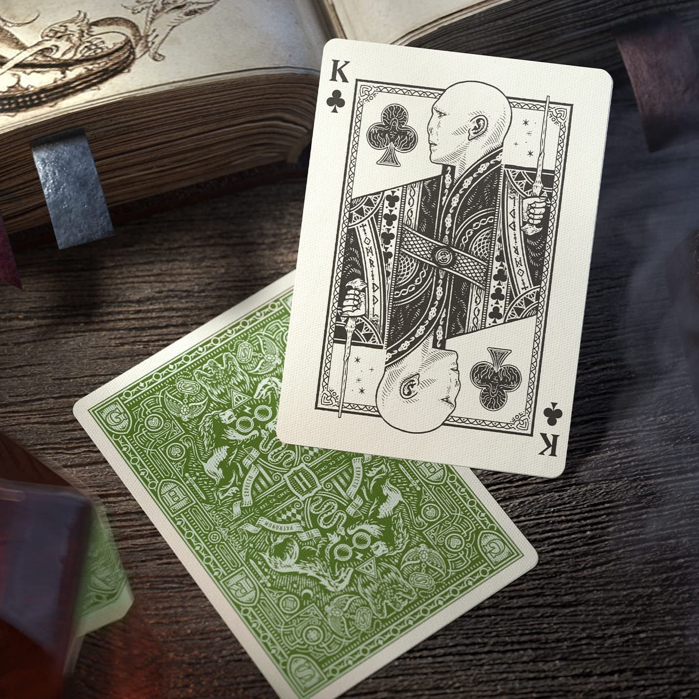 Harry Potter Playing Cards - Green (Slytherin)