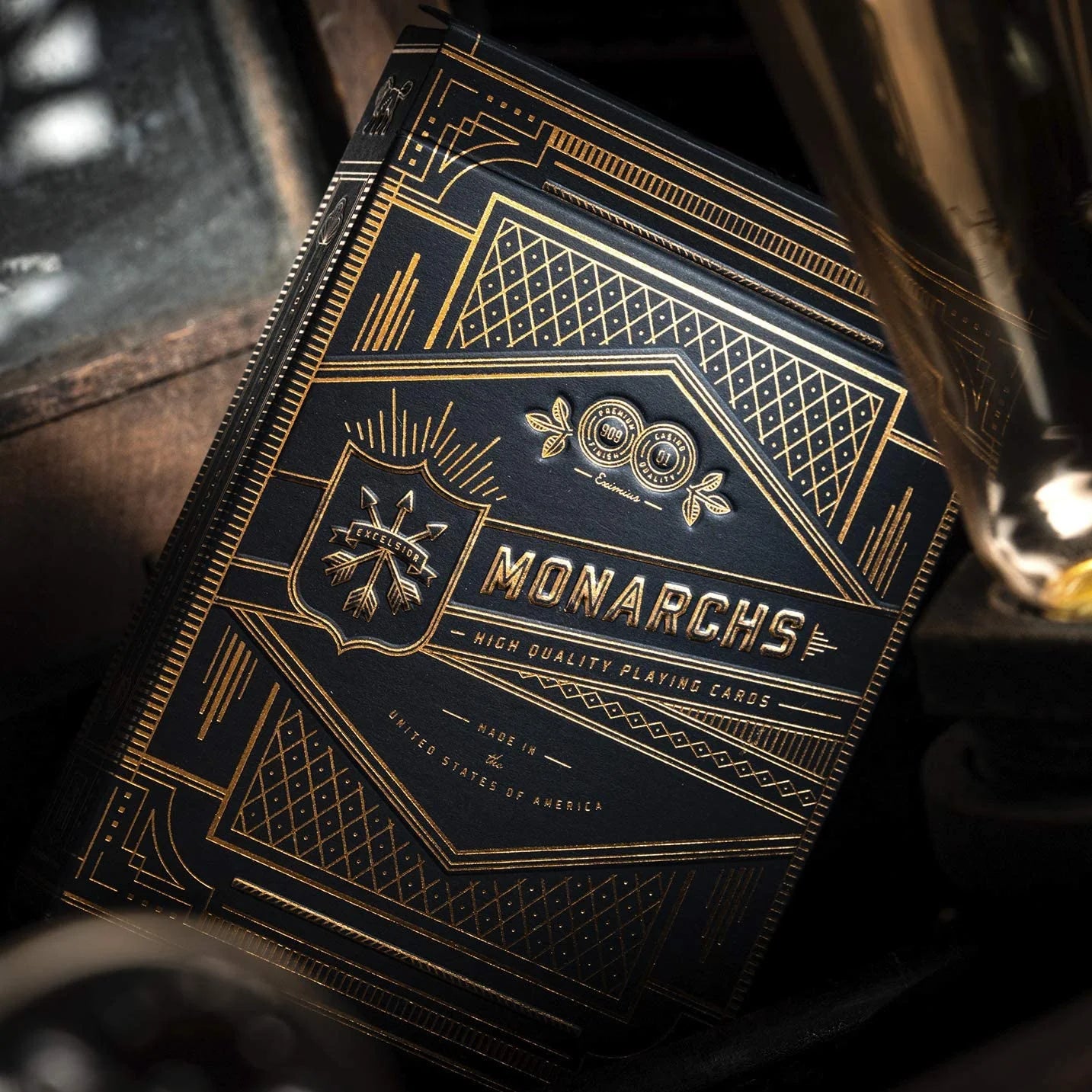 Monarchs Playing Cards (Blue)