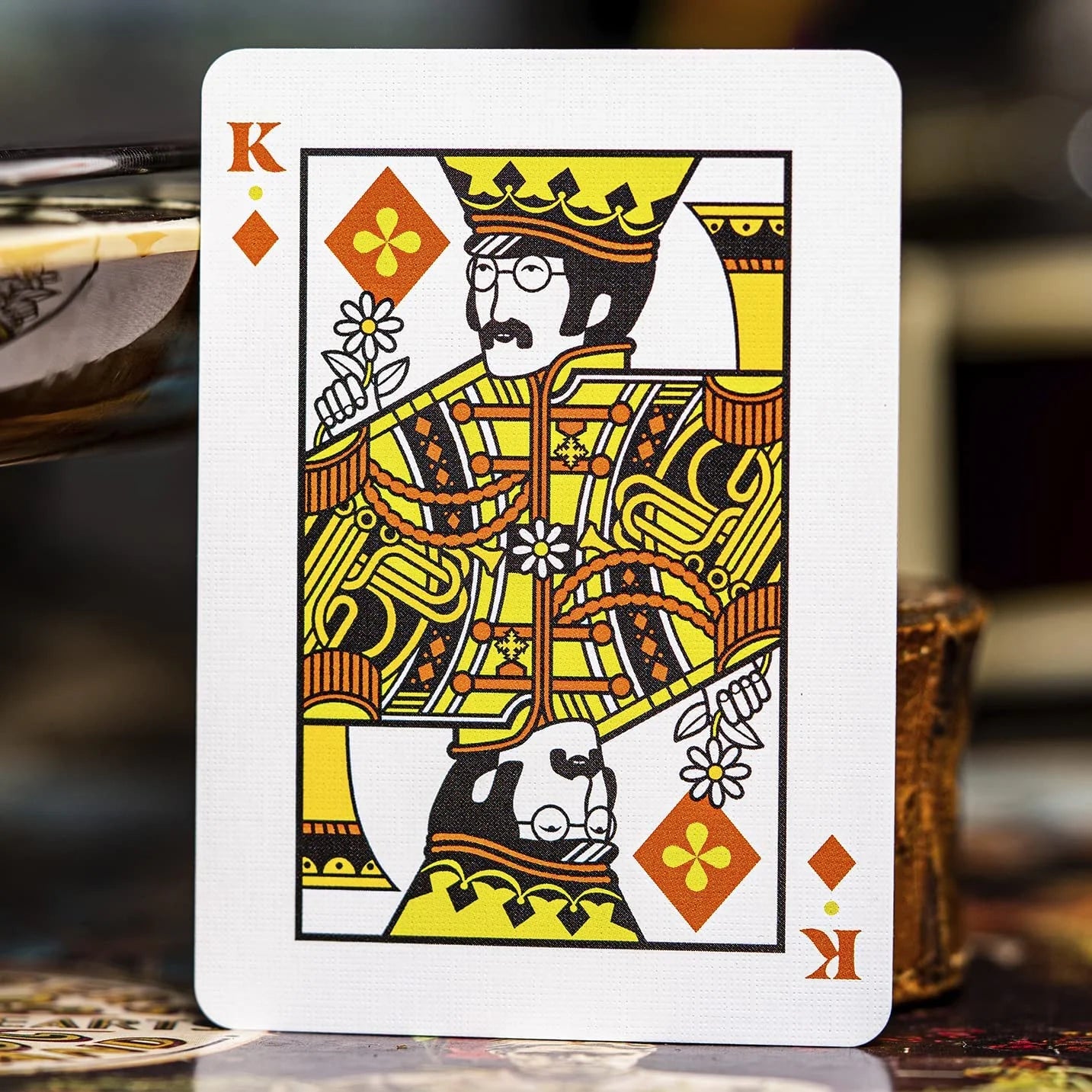 the Beatles Playing Cards (Blue)