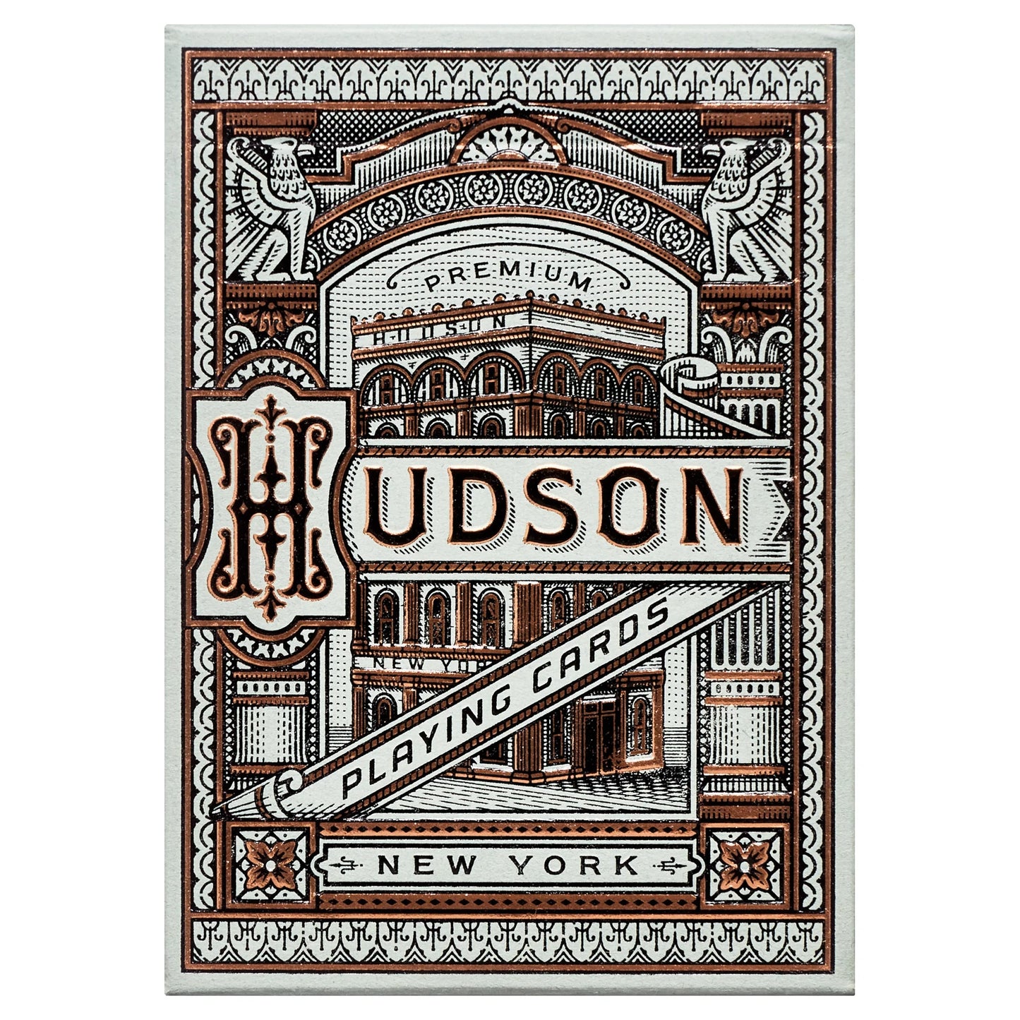 Hudson Themed Playing Cards (Green)