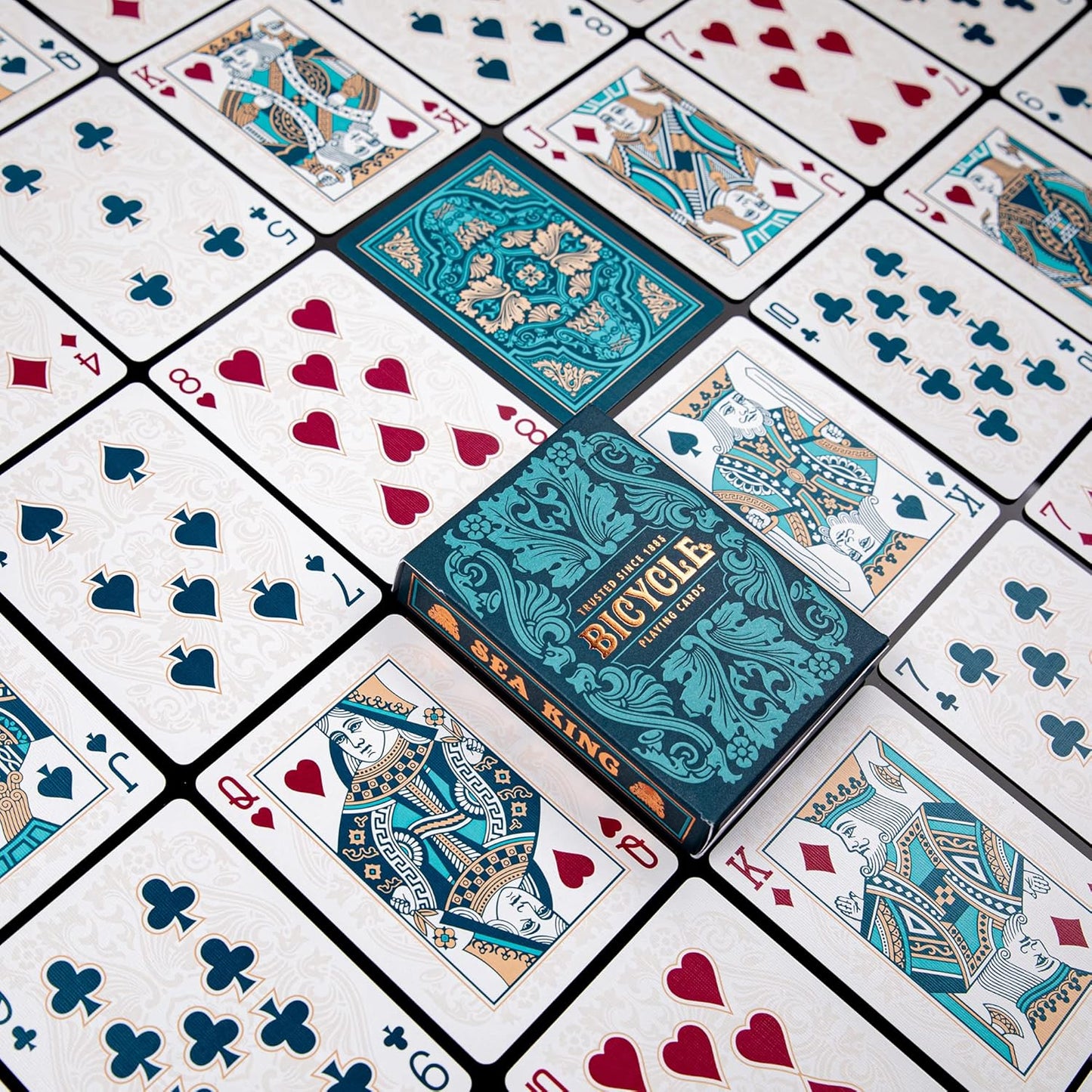Sea King Playing Cards Blue