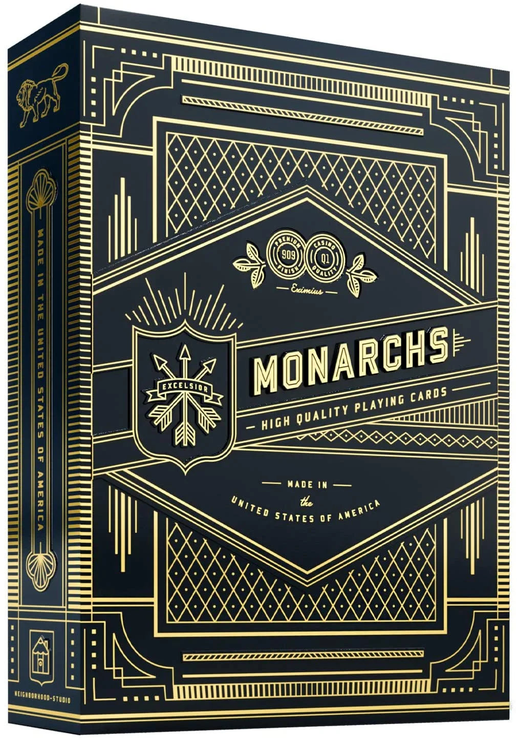 Monarchs Playing Cards (Blue)