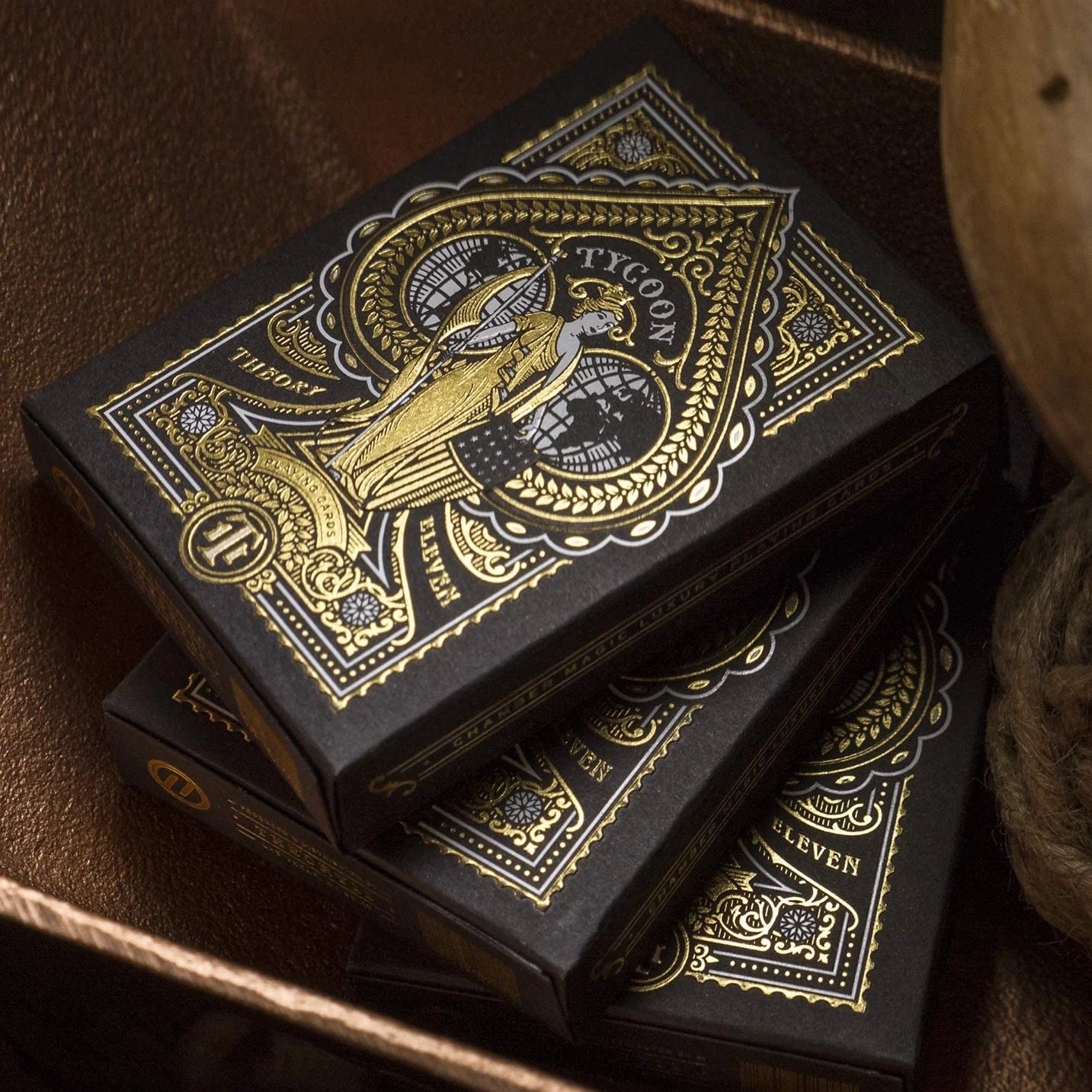 Tycoon Playing Cards (Black)