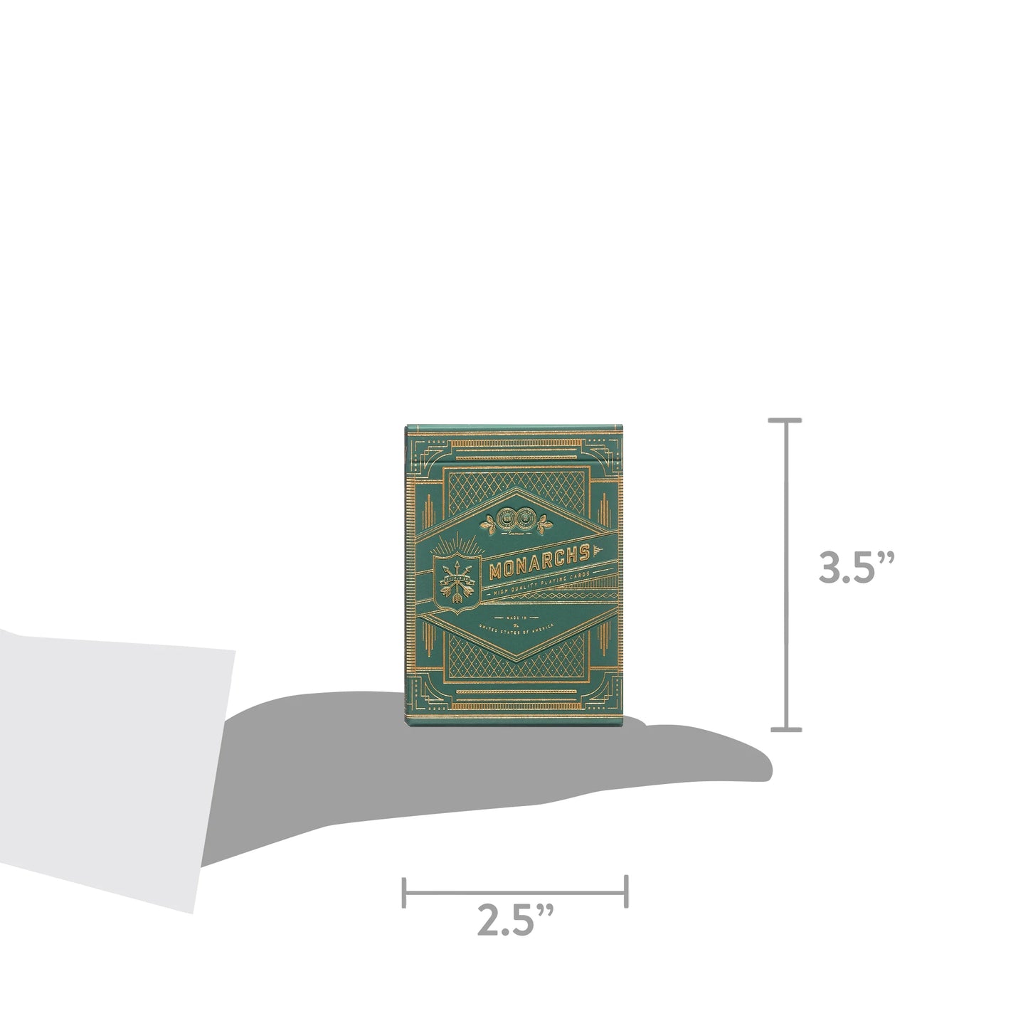 Monarchs Playing Cards (Green)