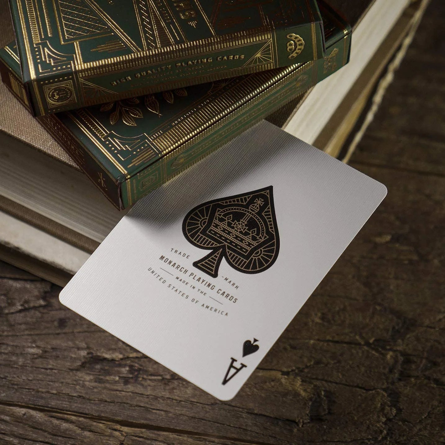 Monarchs Playing Cards (Green)