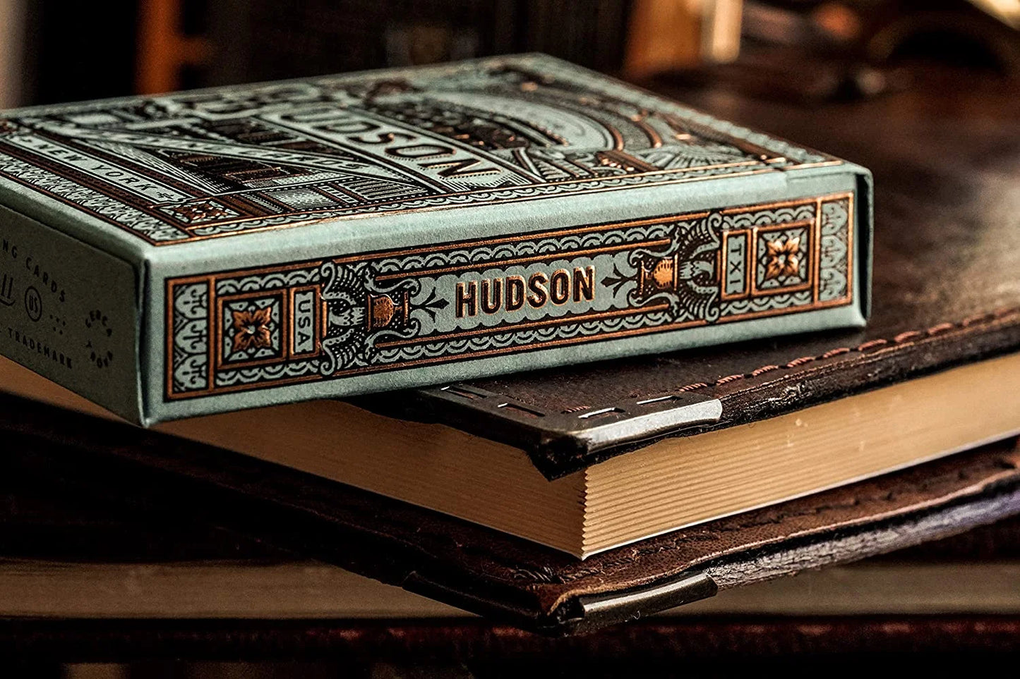 Hudson Themed Playing Cards (Green)