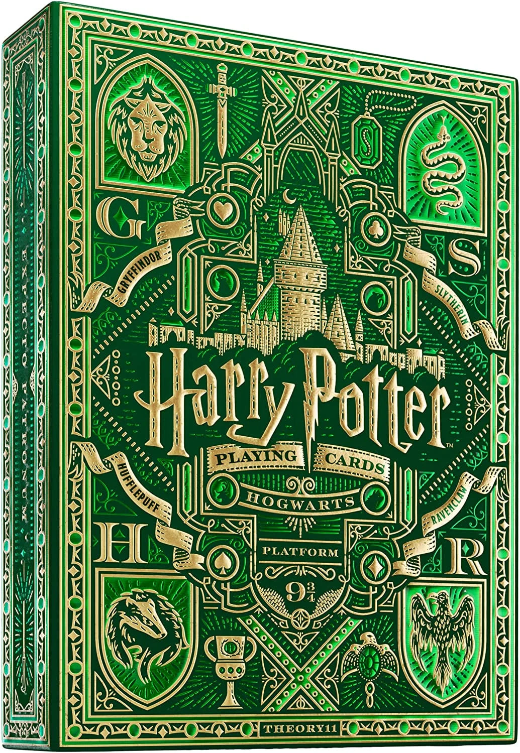 Harry Potter Playing Cards - Green (Slytherin)