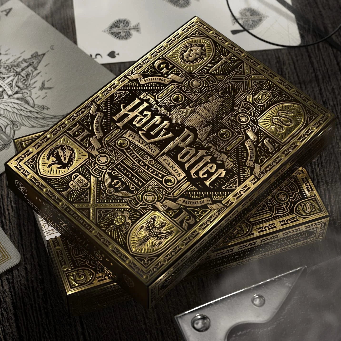 Harry Potter Playing Cards - Yellow (Hufflepuff)