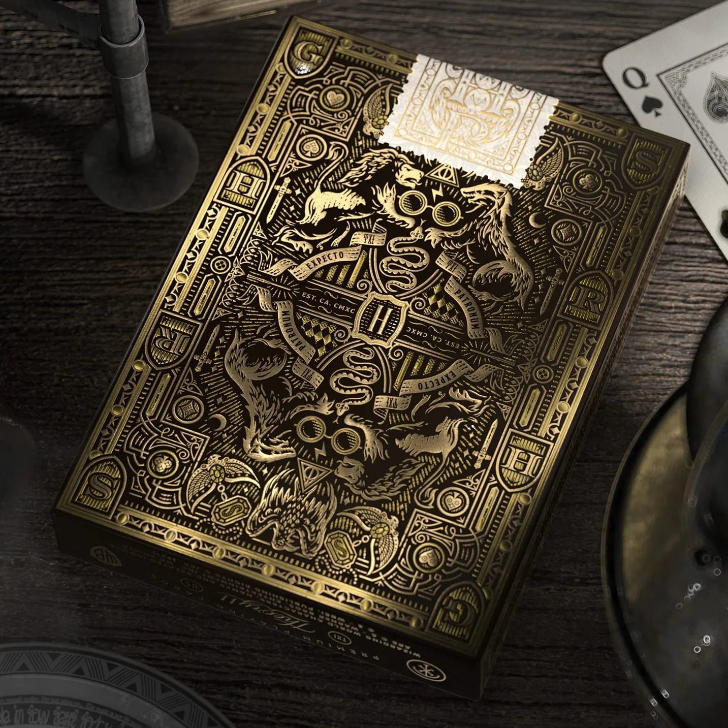 Harry Potter Playing Cards - Yellow (Hufflepuff)
