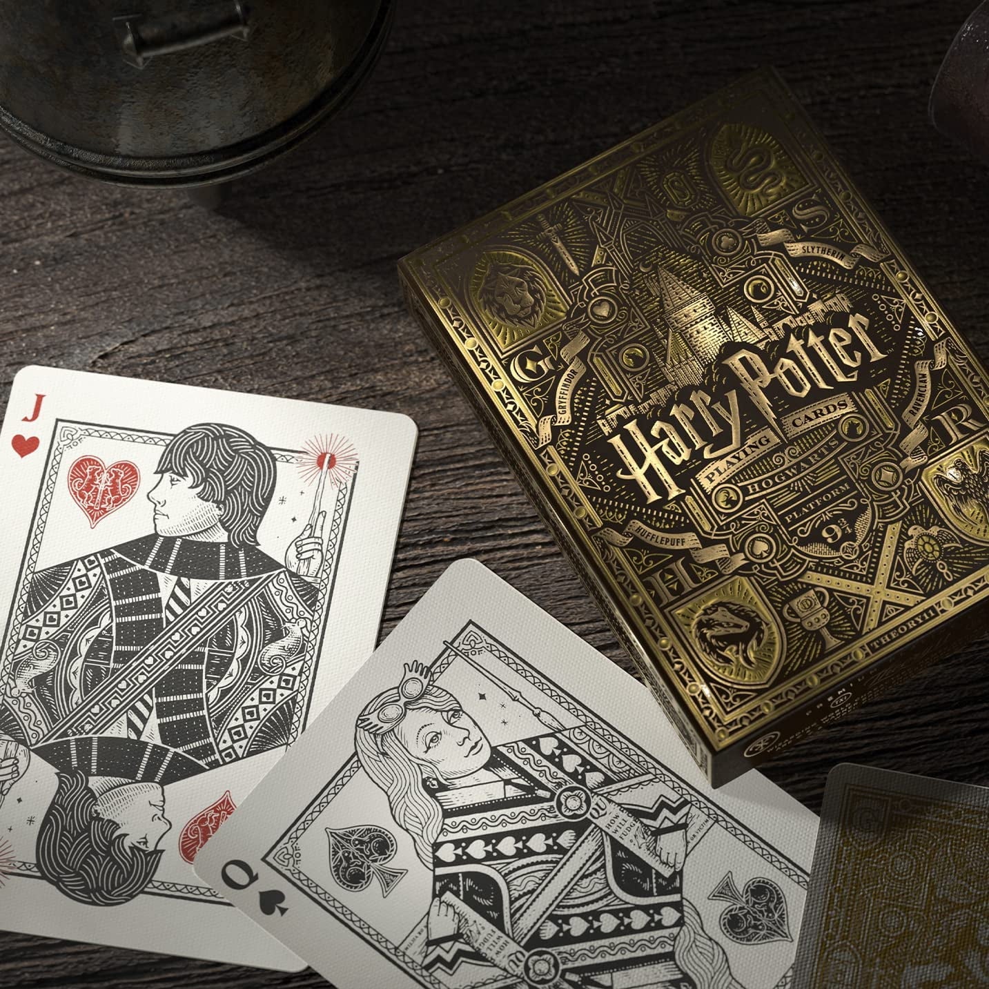 Harry Potter Playing Cards - Yellow (Hufflepuff)
