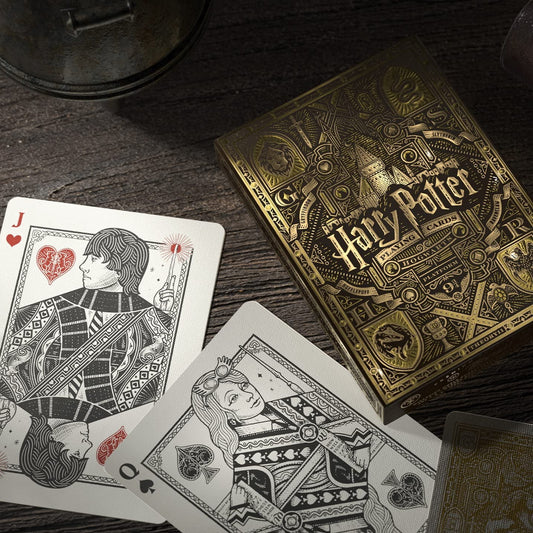 Harry Potter Playing Cards - Yellow (Hufflepuff)