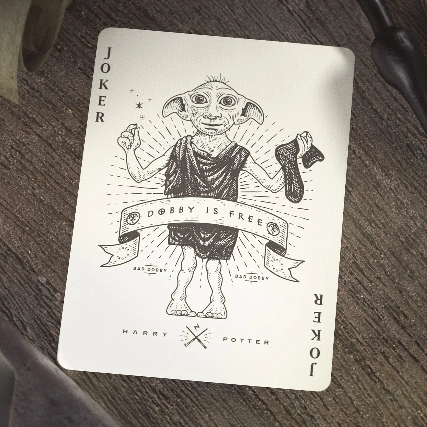 Harry Potter Playing Cards - Yellow (Hufflepuff)