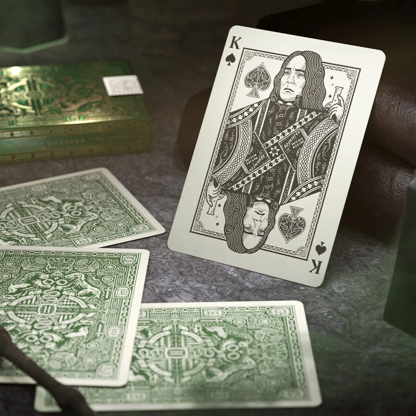 Harry Potter Playing Cards - Green (Slytherin)