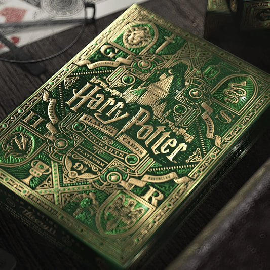Harry Potter Playing Cards - Green (Slytherin)