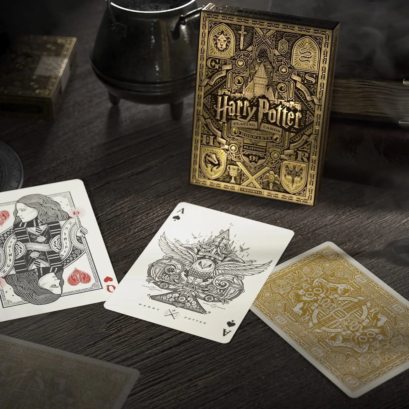 Harry Potter Playing Cards - Yellow (Hufflepuff)